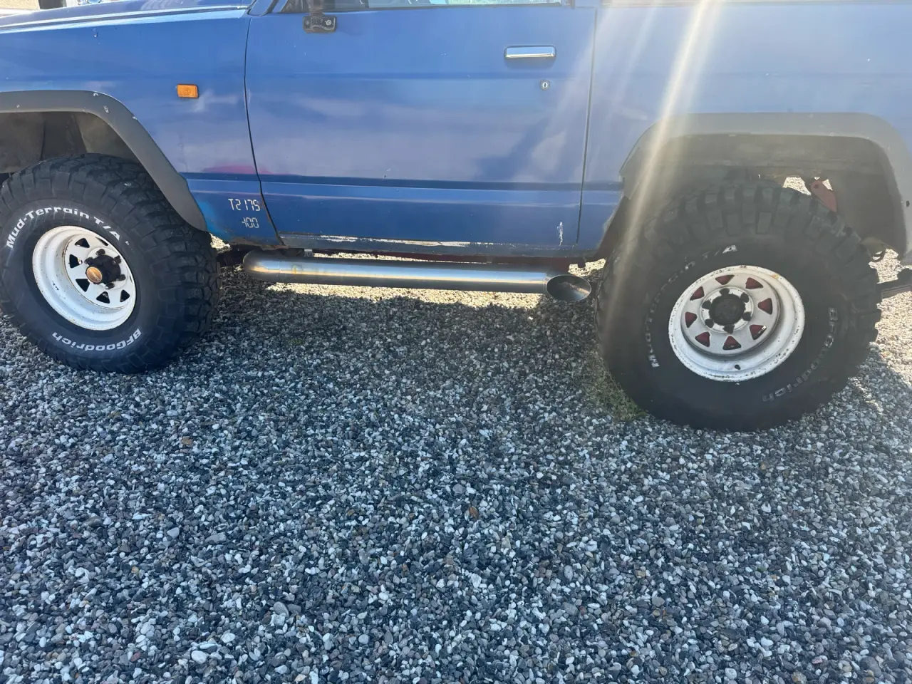 Billede 1 - Nissan patrol k160 sidepipe