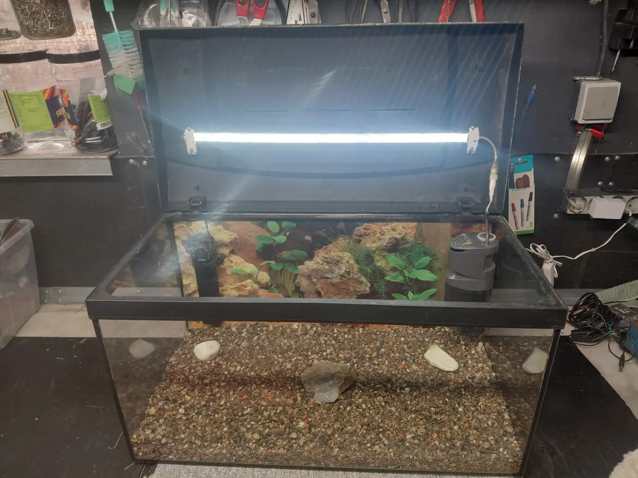Billede 5 - Akvarier 54L