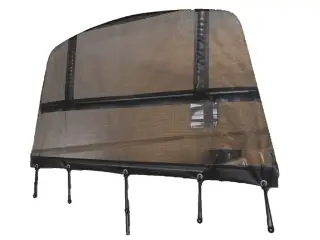 Rullegardin  Sort net m/aluprofil