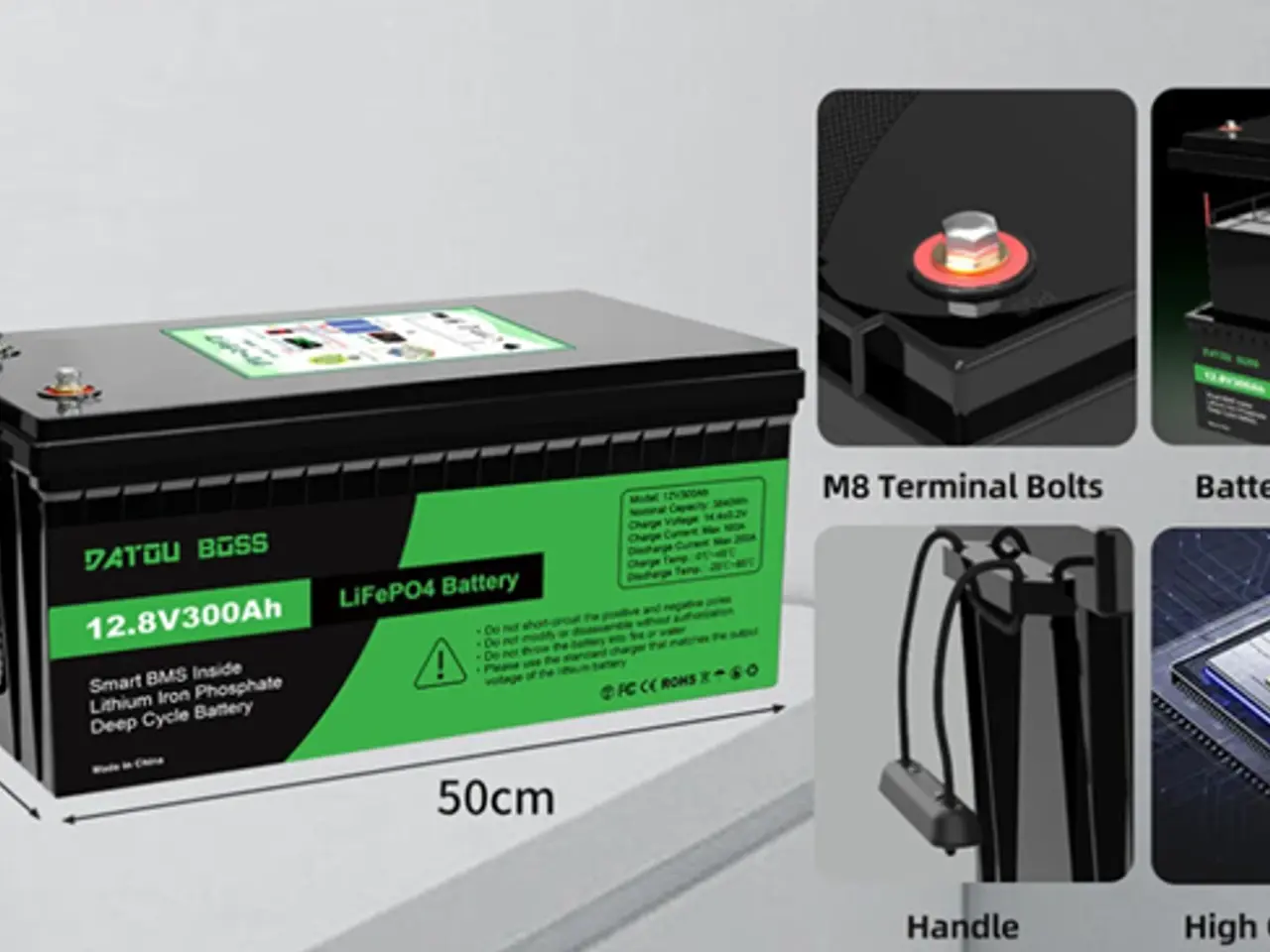 Billede 1 - LiFePO4 12V 300Ah