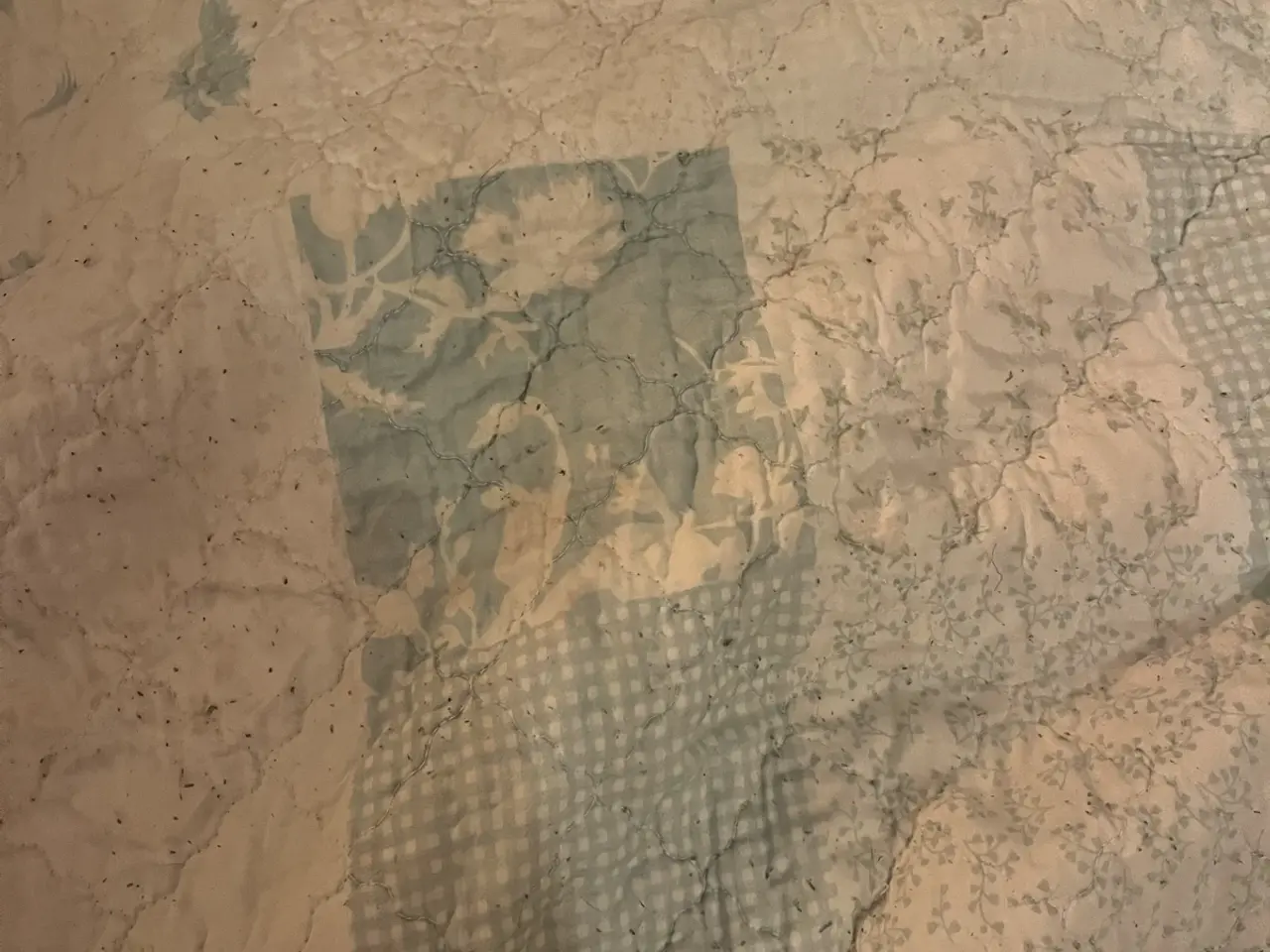Billede 7 - Quiltet patchwork tæppe