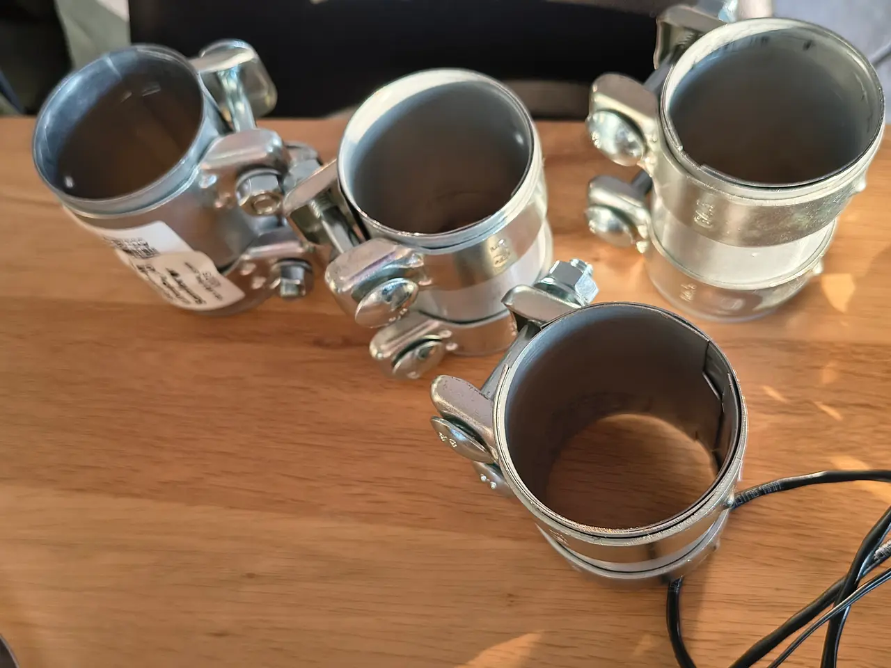 Billede 4 - QTP udstødning cutouts 2,5" helt nye