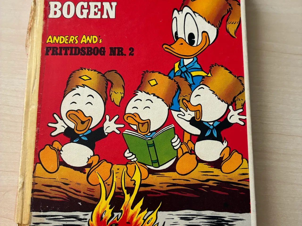 Billede 1 - Bog: Grønspættebogen, Anders And´s Fritidsbog nr.2