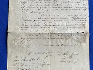 Testamente - Kjøbenhavn 30 Juni 1891 - Christifine og Carl August Jensen