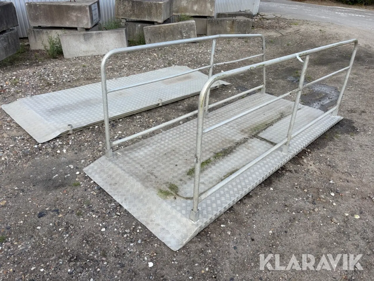 Billede 2 - Gangbroer aluminium - 2 styk