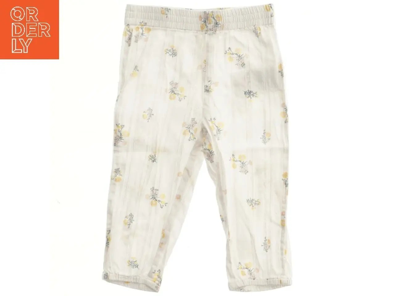 Billede 1 - Bukser med blomsterprint fra Minymo (str. 80)