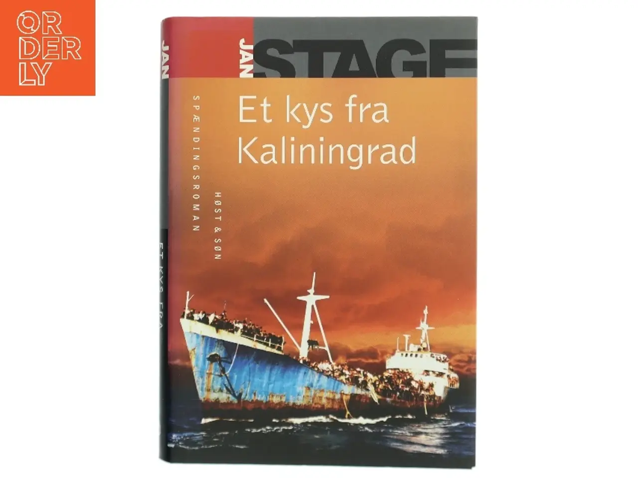 Billede 1 - Et kys fra Kaliningrad : roman af Jan Stage (f. 1937) (Bog)