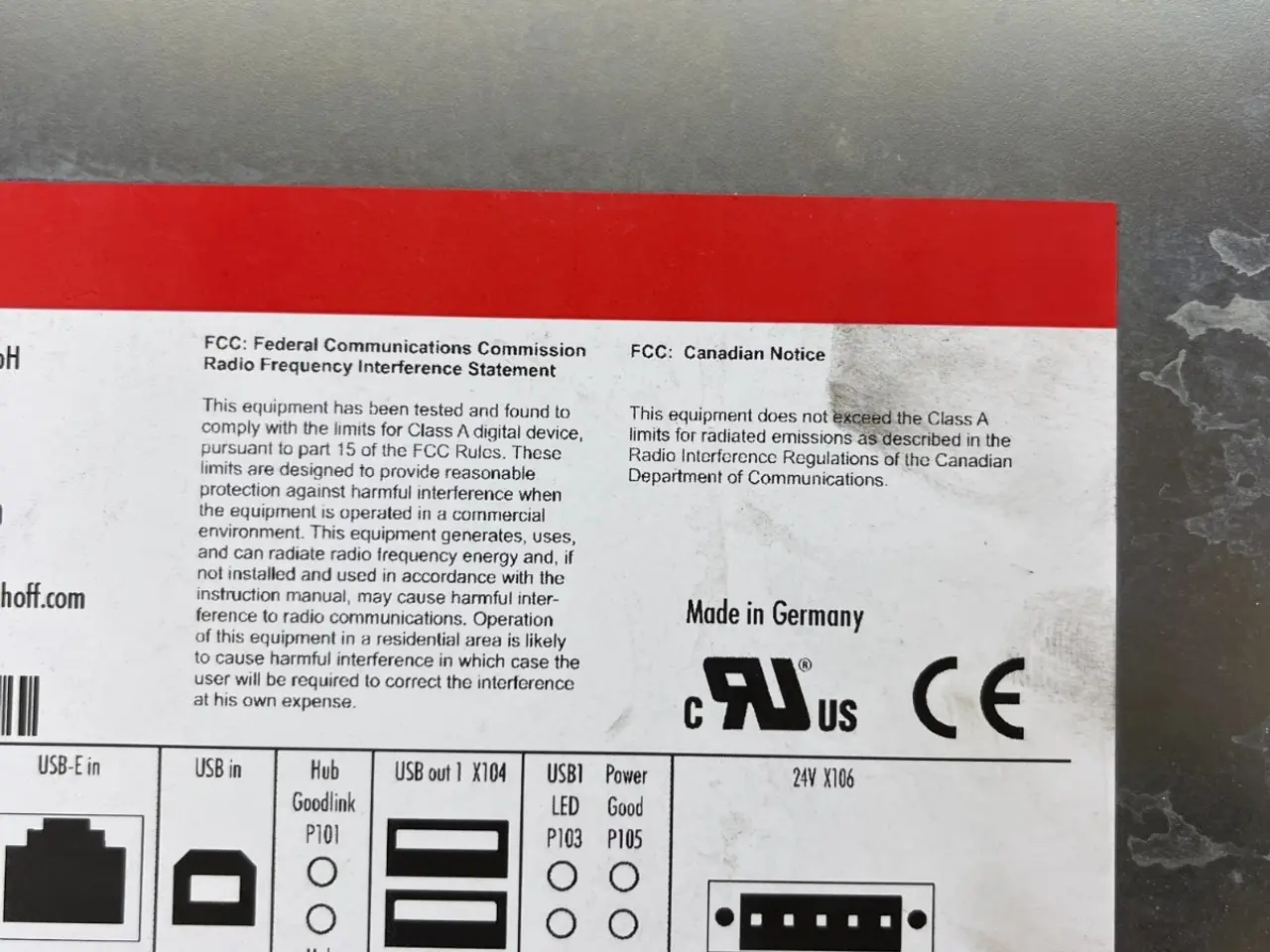 Billede 11 - Beckhoff CP6902-0001-0000 15" ELO Accutouch HMI DC