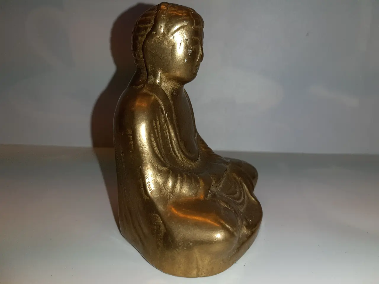 Billede 4 - Buddha i messing.