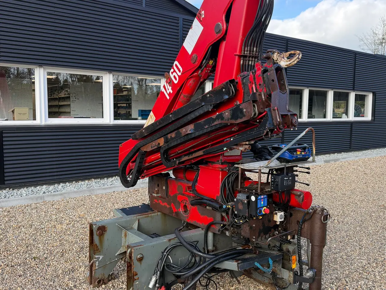Billede 6 - HMF Kran Monteret med scanreco modtager