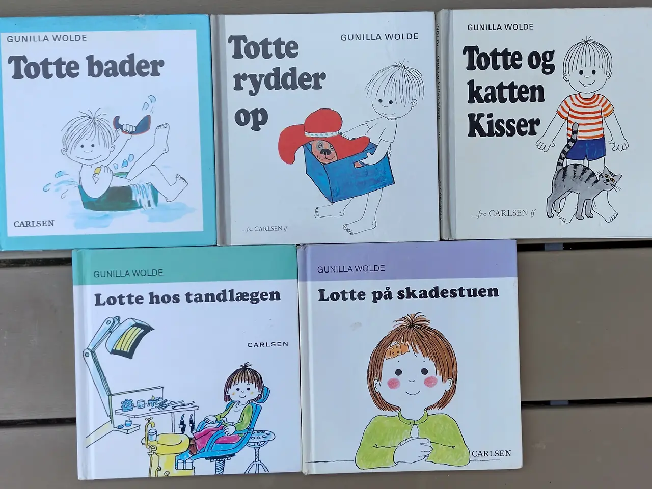 Billede 1 - 5 Stk. Totte - Lotte Bøger