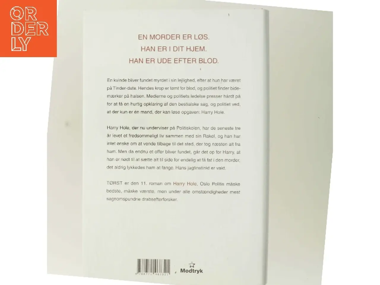 Billede 3 - Tørst af Jo Nesbø (Bog)