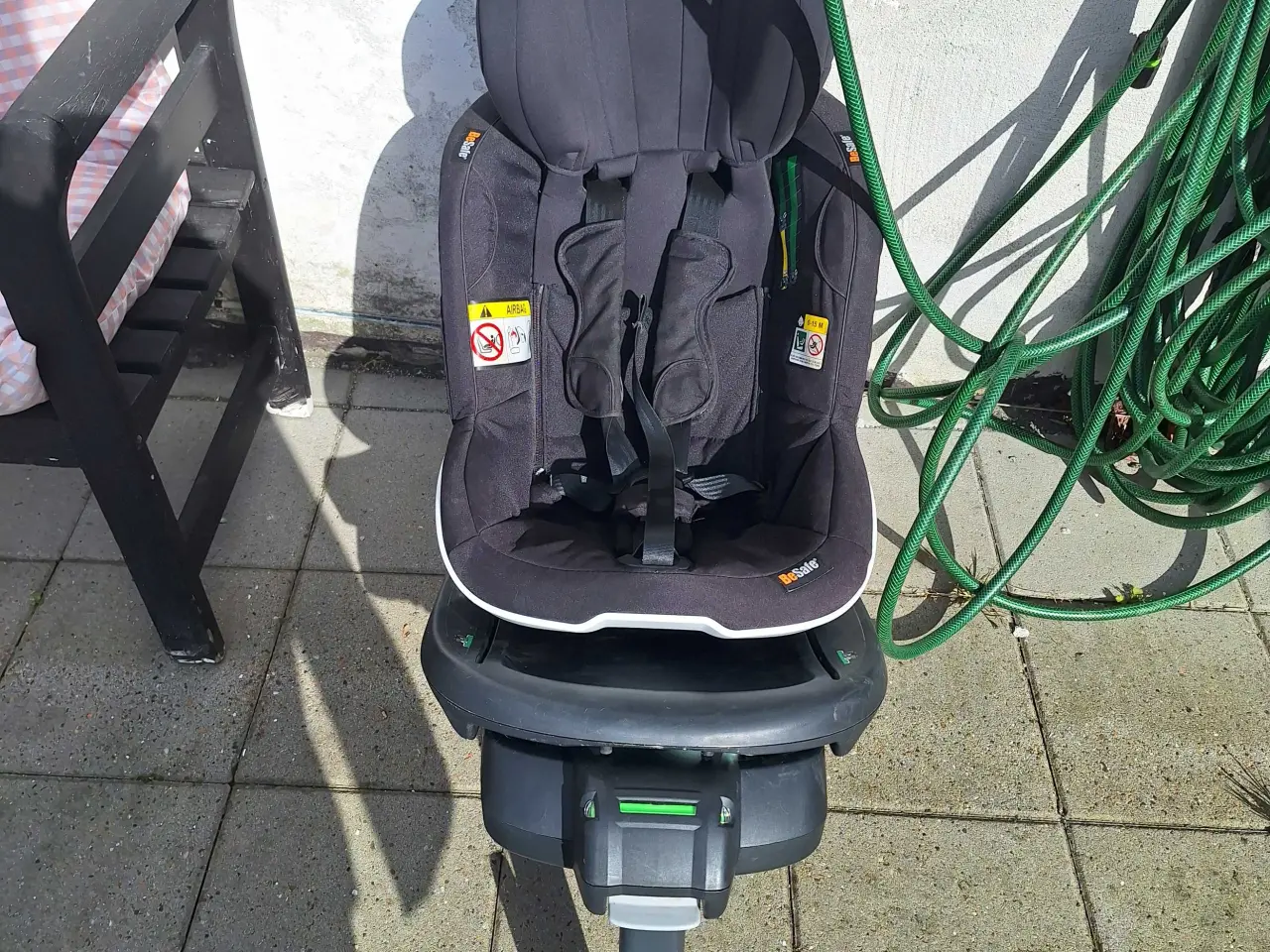 Billede 1 - Autostol med base sælges