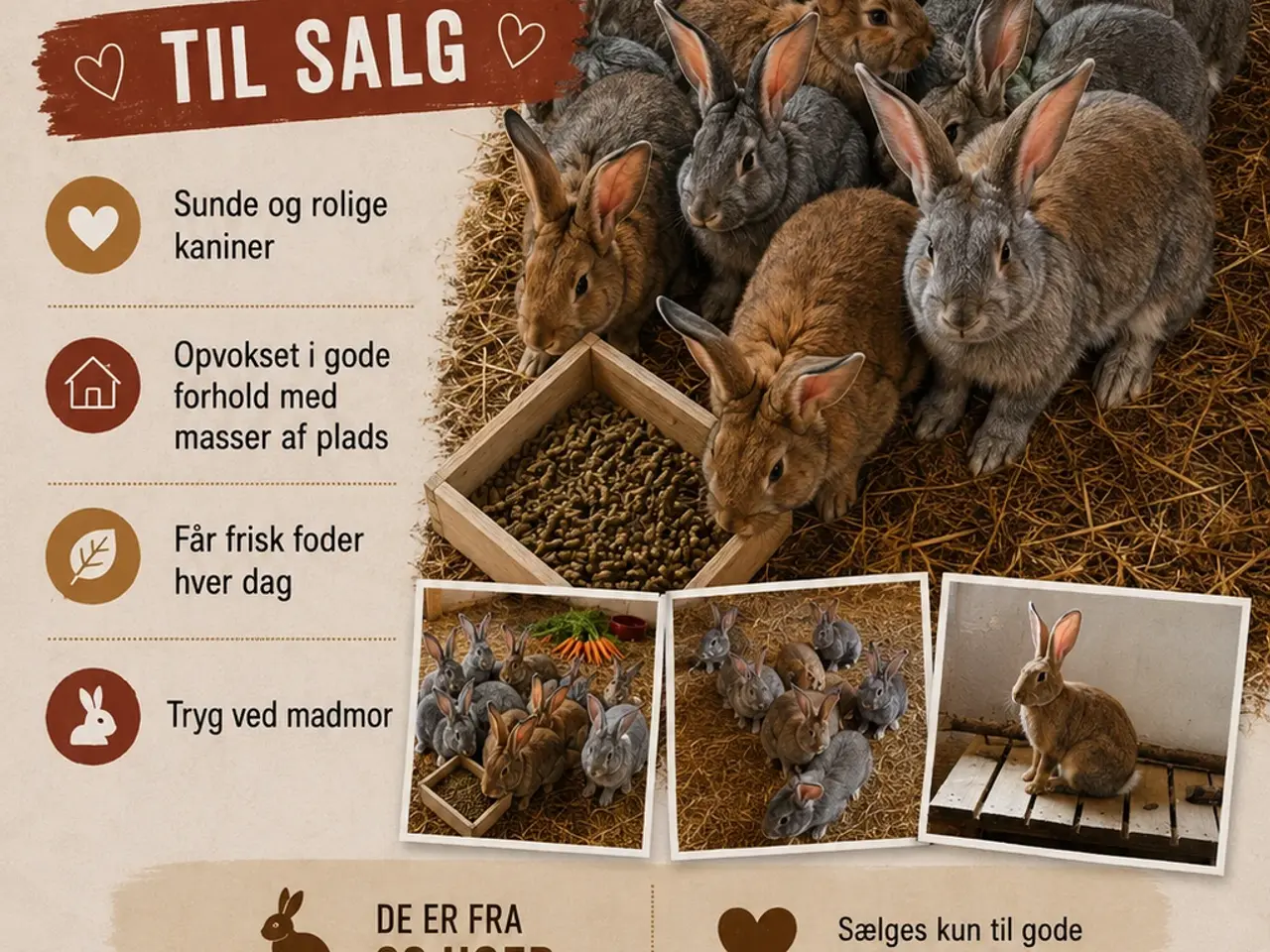 Billede 1 - 😀 Belgisk kæmper 😀