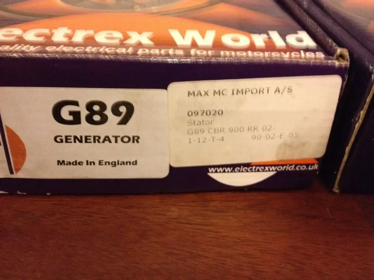 Billede 4 - Ny CBR 900 RR stator rotor / generator 