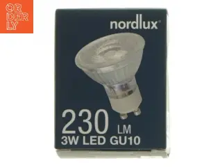 LED pære GU10 3W fra Nordlux (str. 5,5 cm)
