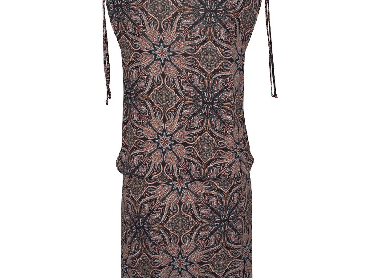 Billede 3 - Kjole-mini.m.flot print/str: M-L-XL-2XL