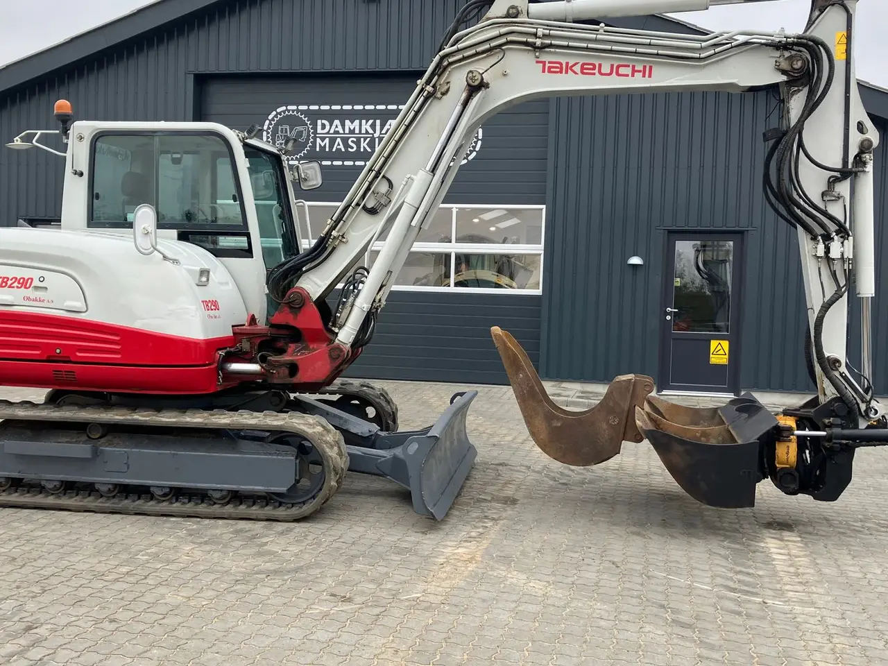 Billede 2 - Takeuchi TB290 Takeuchi TB290 med Encon rotortilt