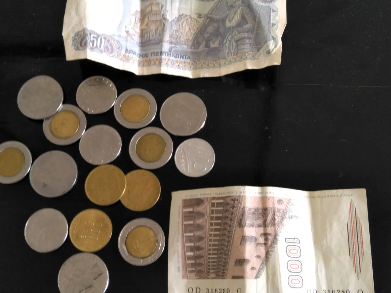 Billede 1 - 105 Mønter & 3 pengesedler udenlandske