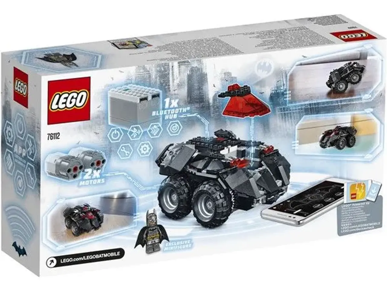 Billede 2 - LEGO 76112 Super Heroes App-Controlled Batmobile