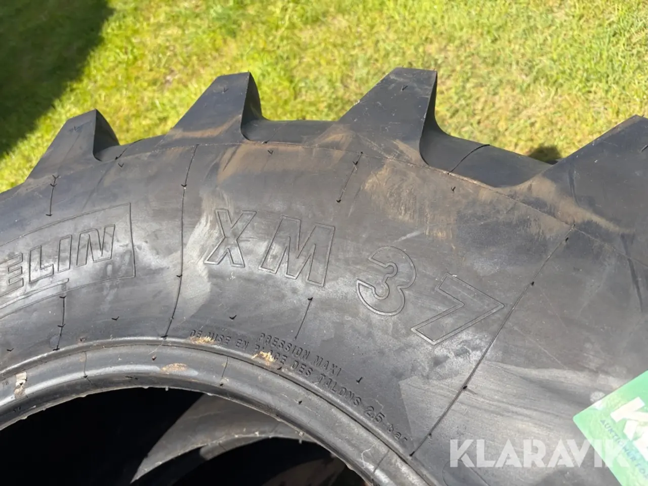 Billede 8 - Dæk Michelin XM37 16.9R28 2 styk