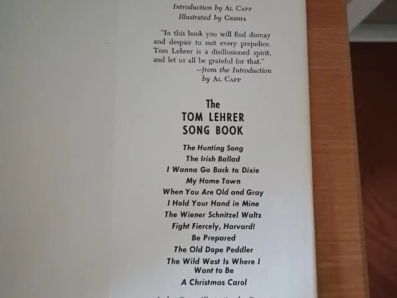 Billede 4 - Tom Lehrer songbook