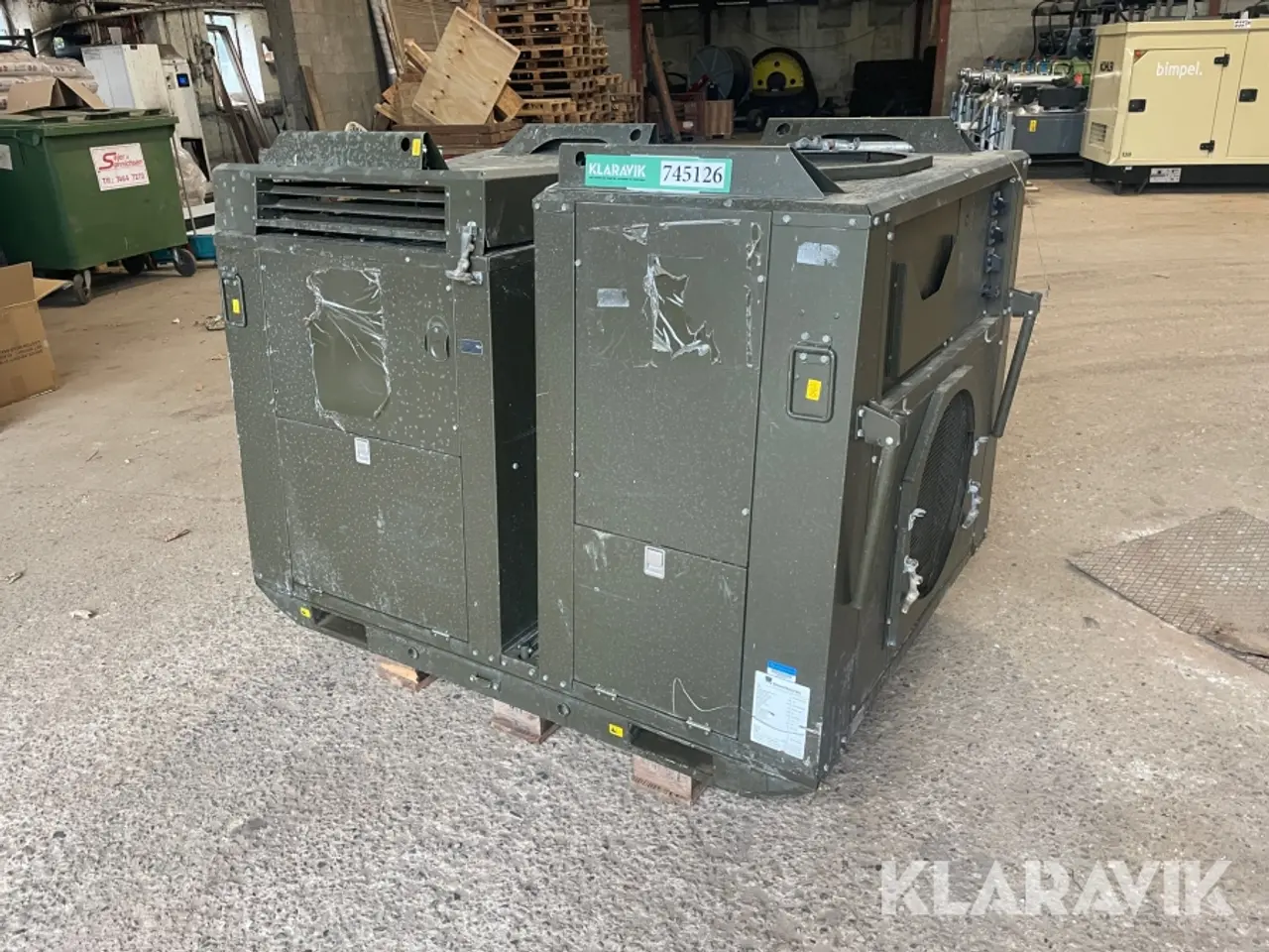 Billede 1 - Transportabelt klimaanlæg Dantherm AC-M15T Air Con 1 styk