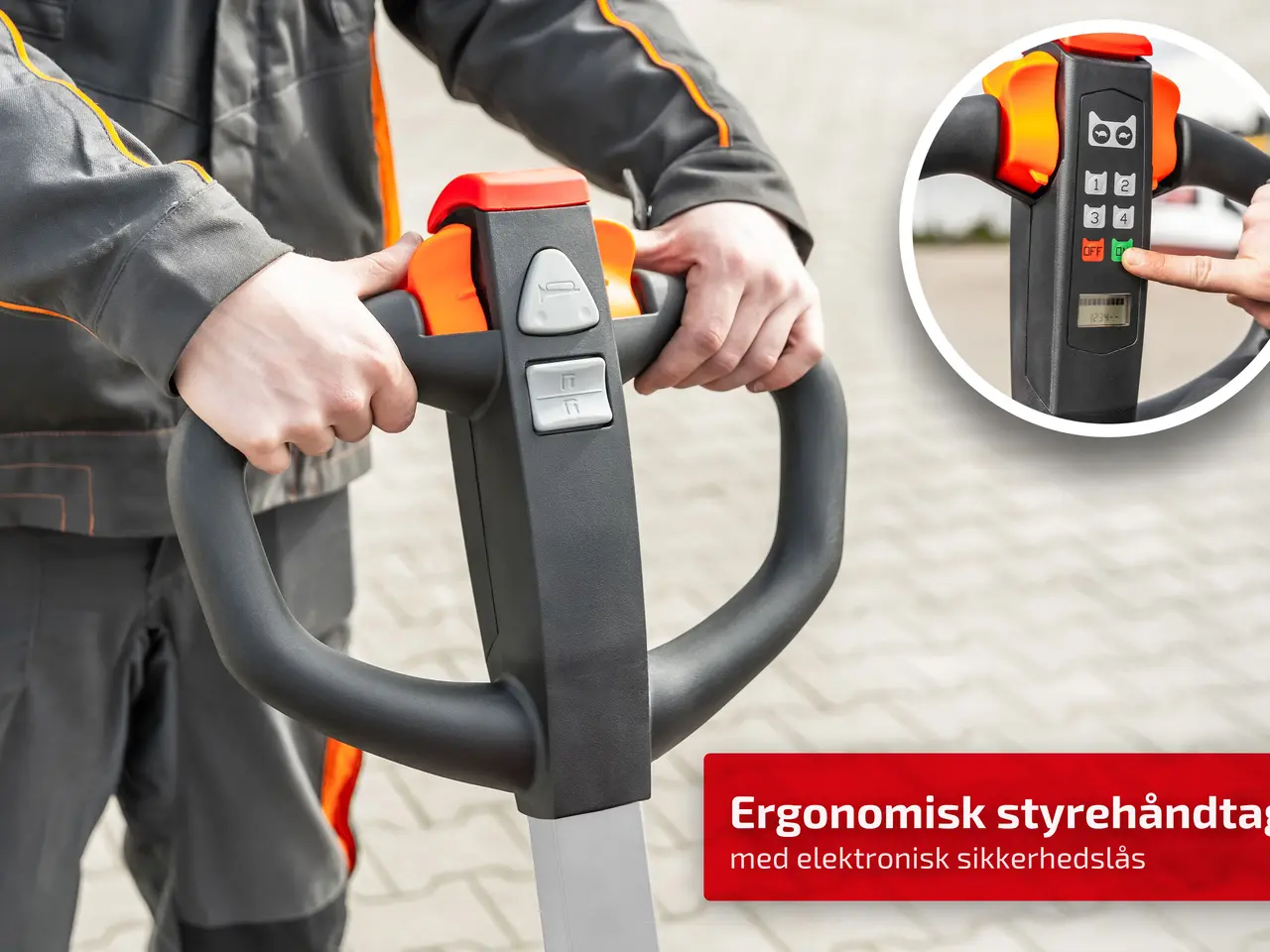 Billede 6 - CS12 Elektrisk stabler – 1200 kg kapacitet, løftehøjde op til 4000 mm