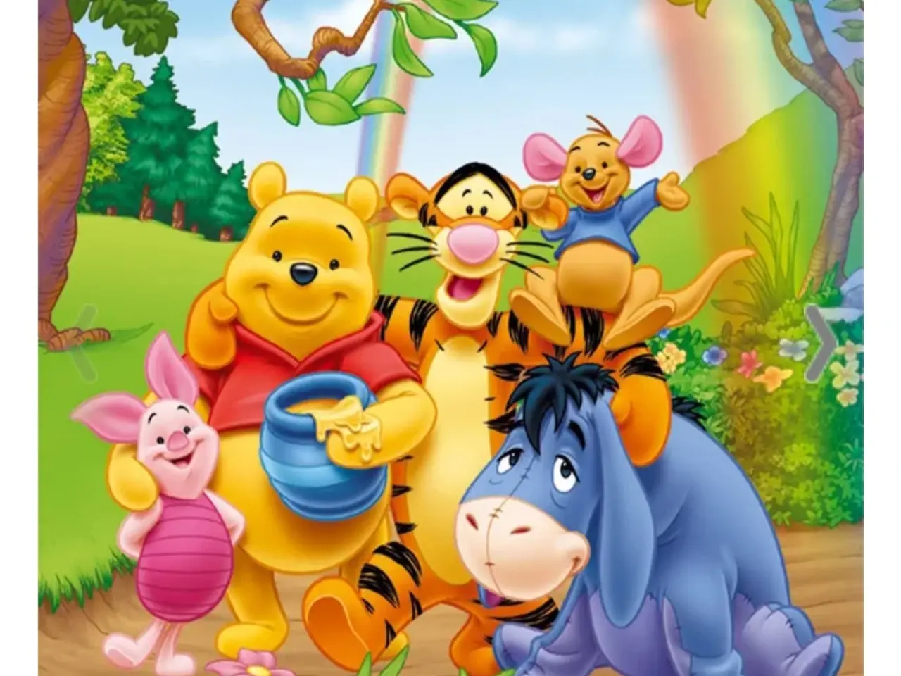 Billede 1 - 2 stk Winnie the pooh plakater