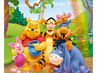 2 stk Winnie the pooh plakater 
