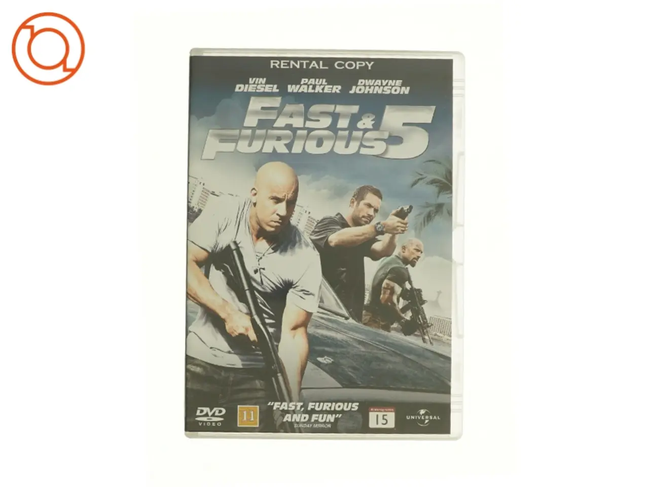 Billede 1 - Fast and furious 5 fra dvd