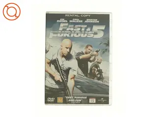 Fast and furious 5 fra dvd
