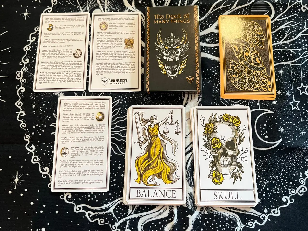 Billede 1 - The Deck of Many Things - kortsæt til rollespil / D&D
