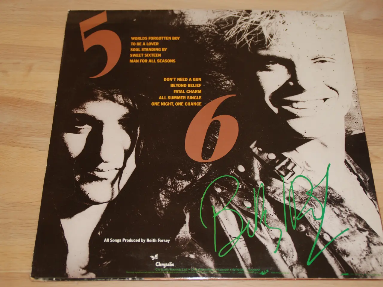 Billede 2 - Vinylplade - Billy Idols