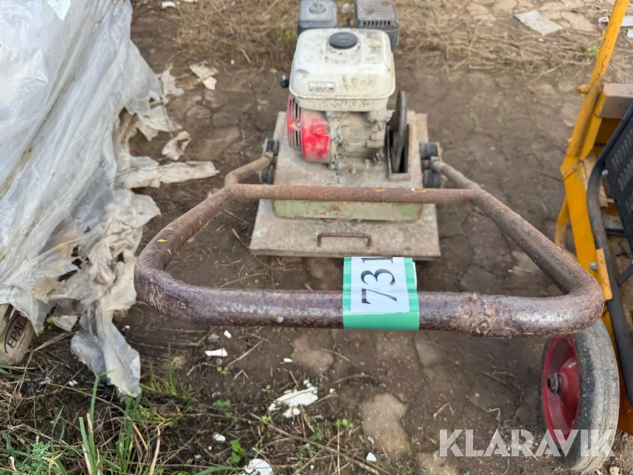 Billede 4 - Pladevibrator 5,5 HP (hk)