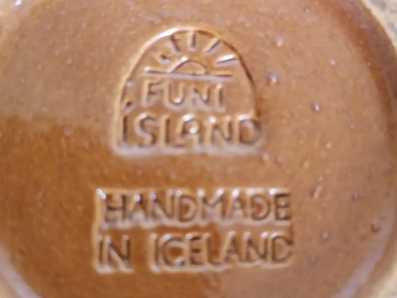 Billede 6 - Smukt Funi Island Lavastens-keramik