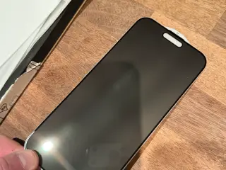 Panserglas Privacy iPhone 16 pro Max (3 stk)