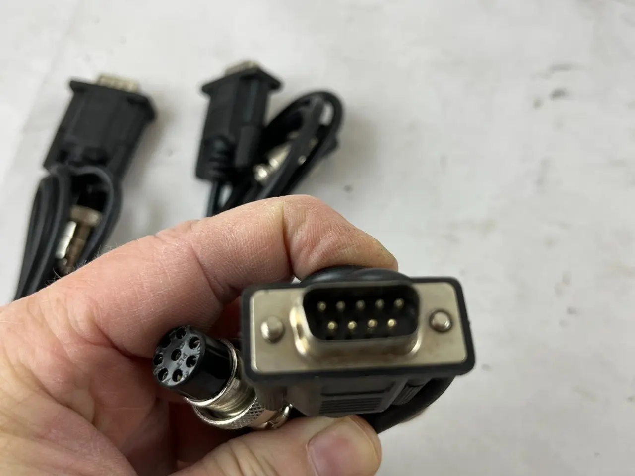 Billede 5 - Serial RS232 9‑Pin D‑Sub To 8‑Pin Circular kabel