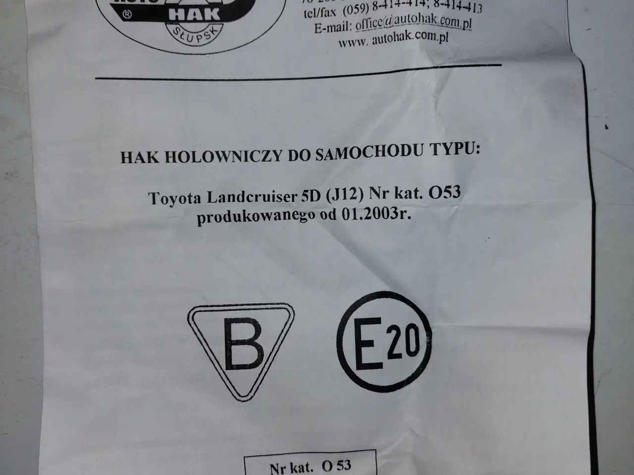 Billede 4 - Toyota Land Cruiser J12 anhængertræk