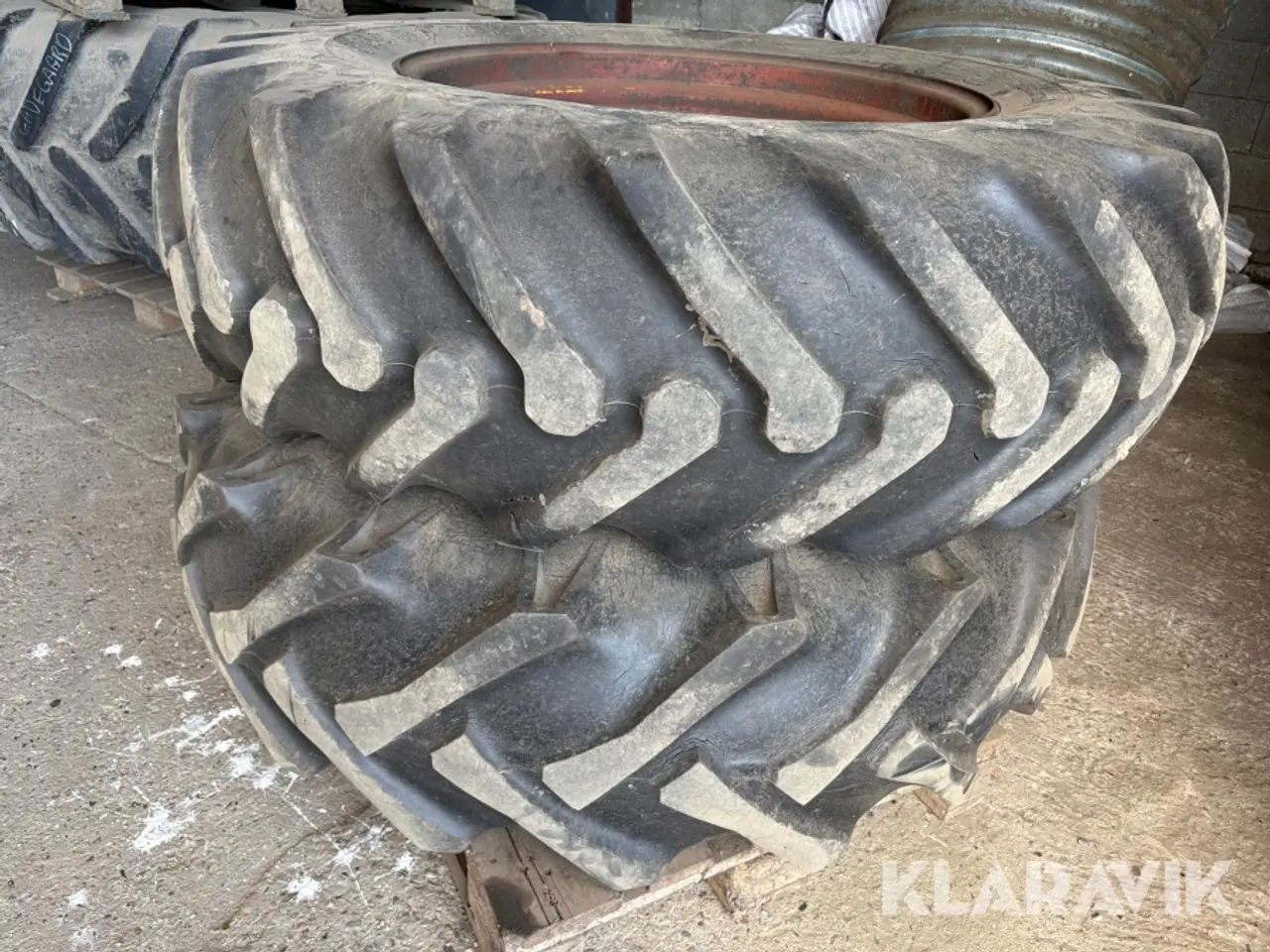 Billede 1 - Landbrugsdæk Goodyear 16.9-30 2 Styk