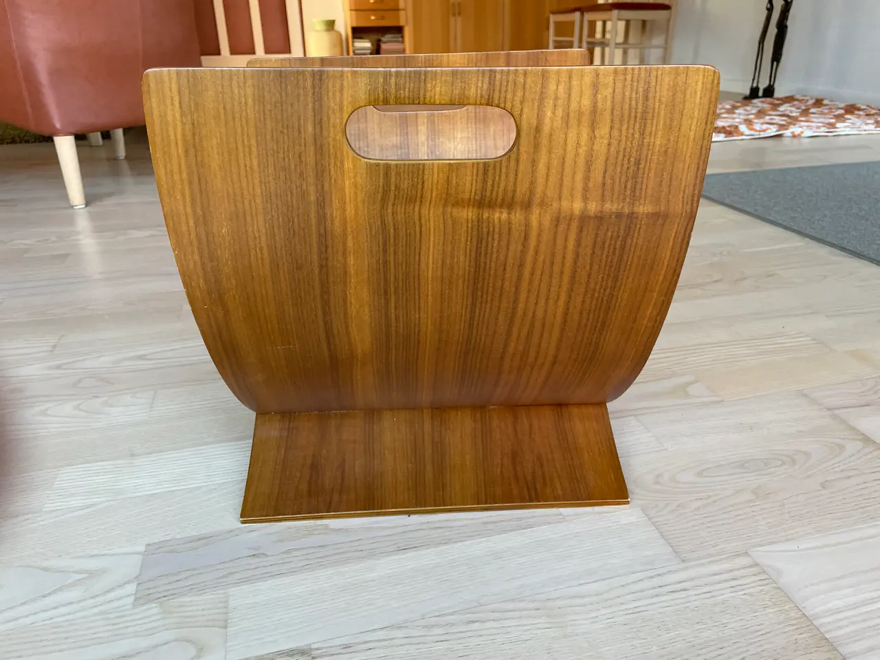 Billede 2 - Tidsskrift Holder - Teak