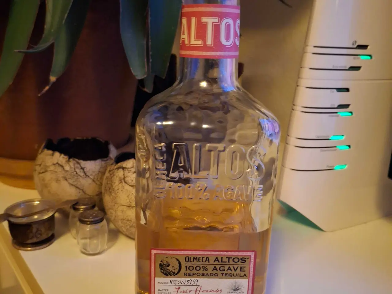 Billede 1 - Olmeca Altos Reposado 38% - ½ fuld 35 cl