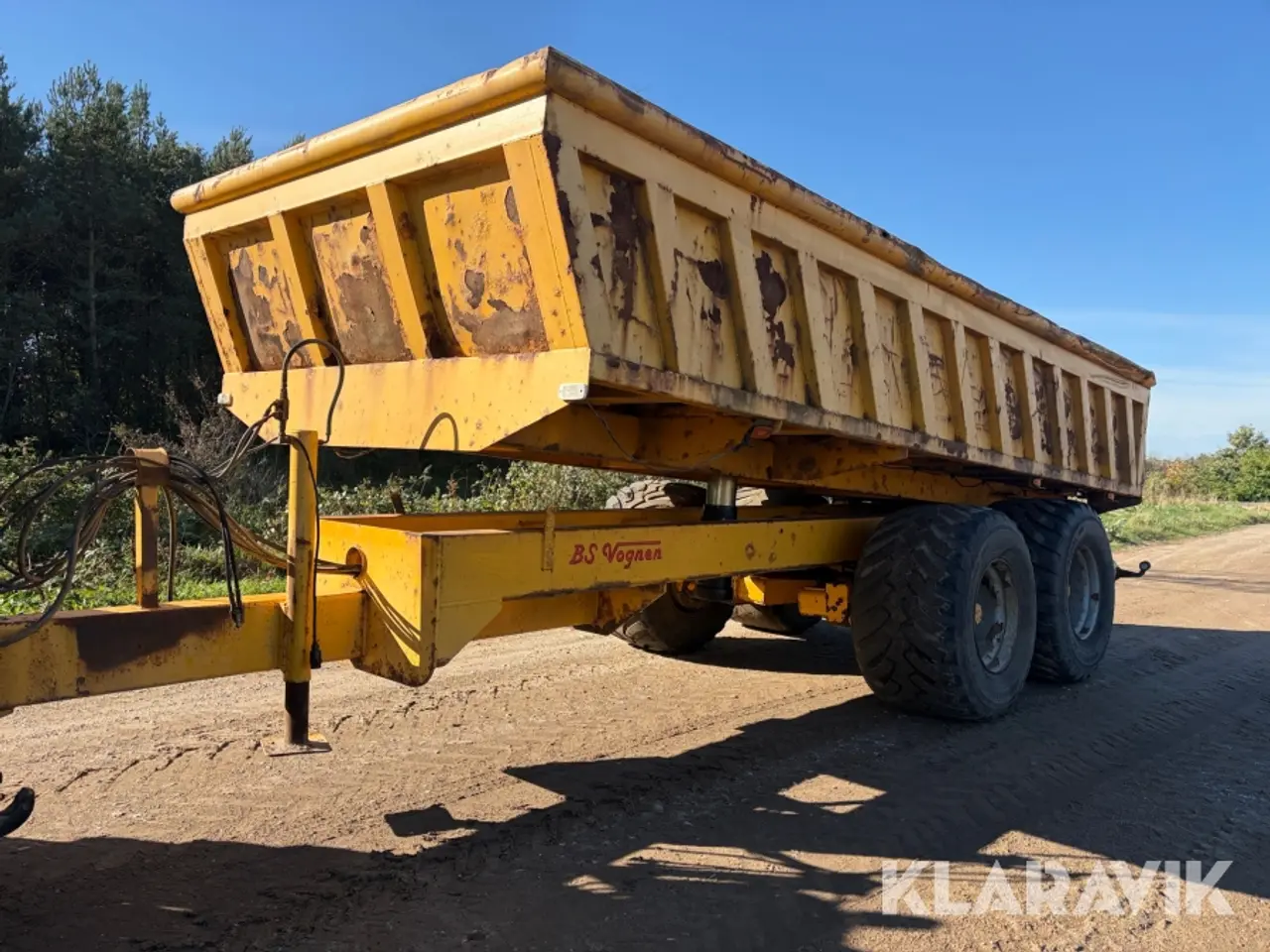 Billede 1 - Entrepenørvogn BS Vognen 22,5 ton