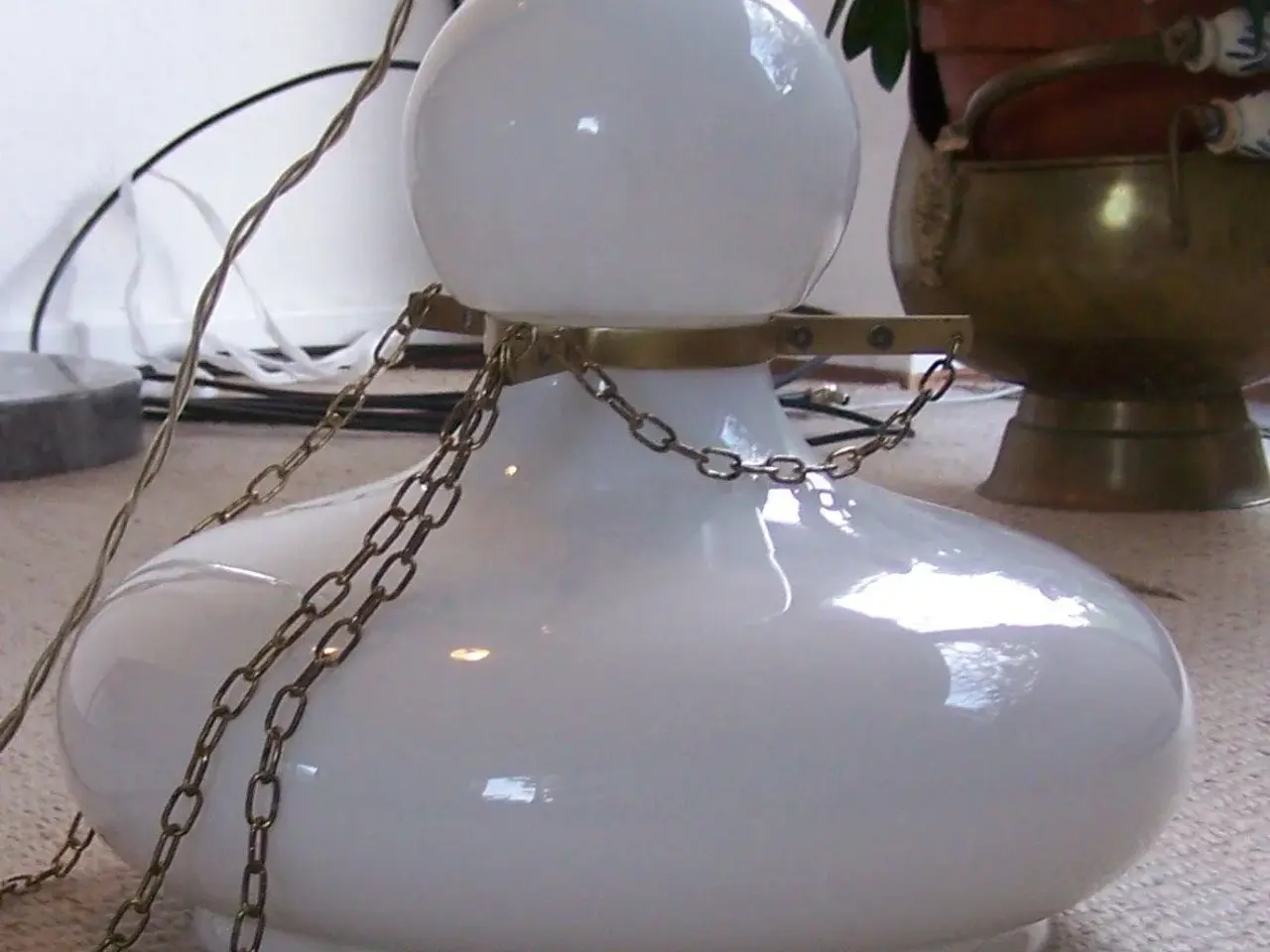 Billede 4 - Loftslampe fra Holmegaard
