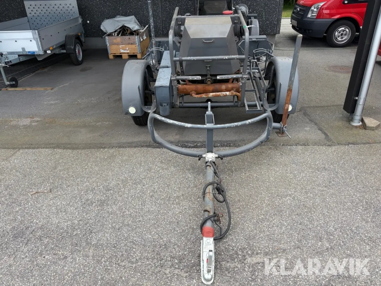 Billede 8 - Vandforsyningsenhed / brandpumpe på trailer DVI 12/3 1200 bobbel motor
