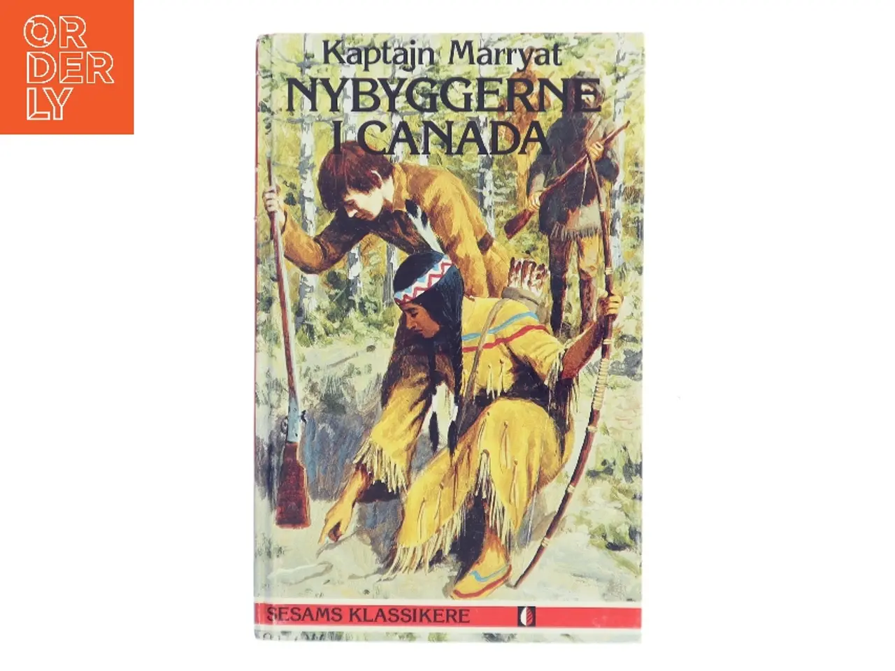 Billede 1 - Nybyggerne i Canada af Kaptaijn Marryat (Bog)