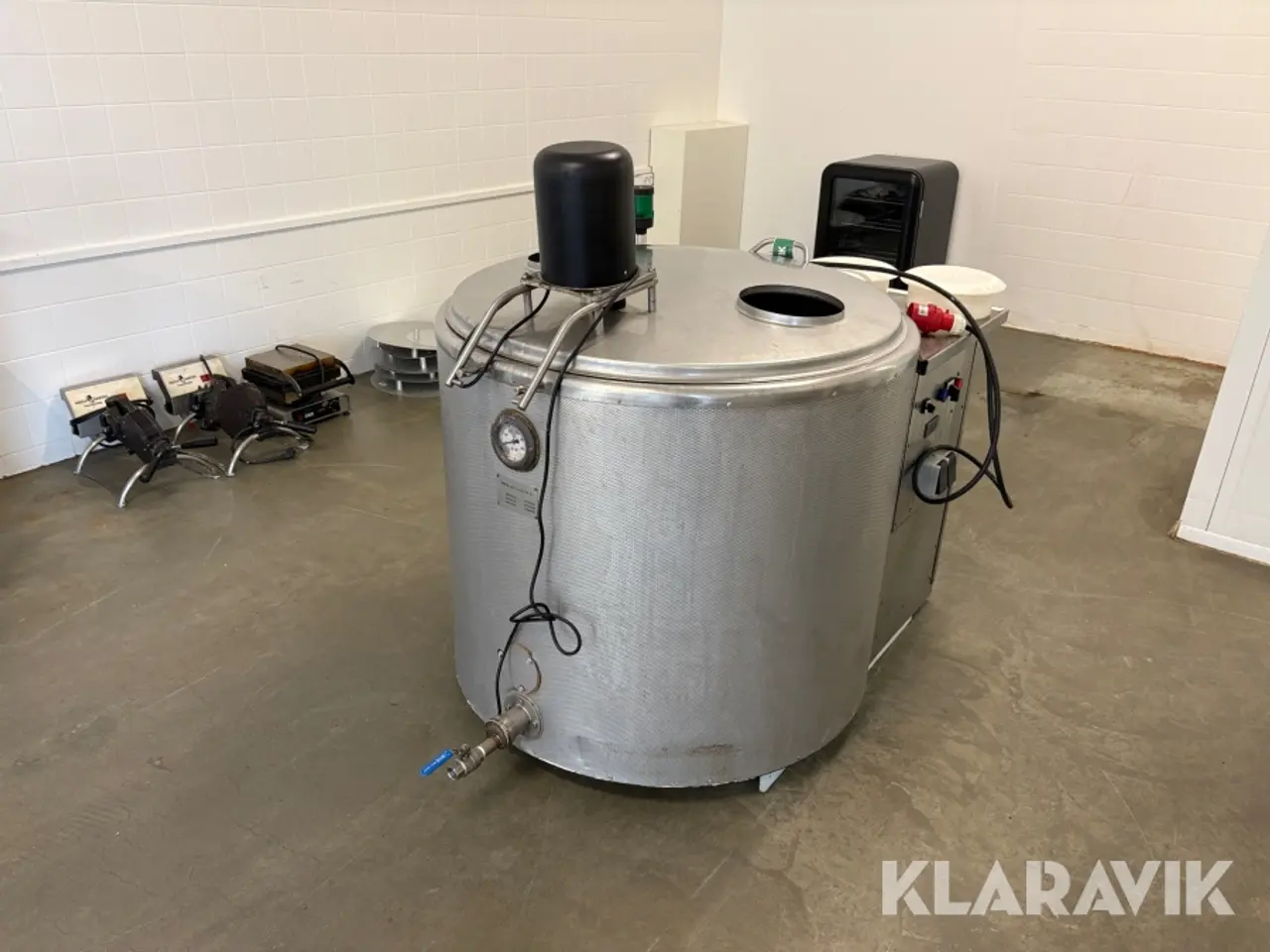Billede 1 - Mælketank Wedholms DF 714 ED - 400L