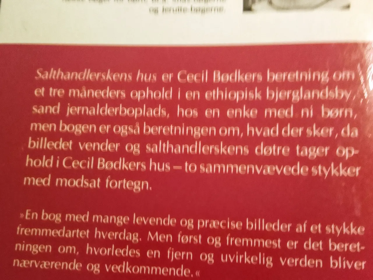 Billede 2 - Cecil Bødker: Salthandlerskens hus. 2. udgave.