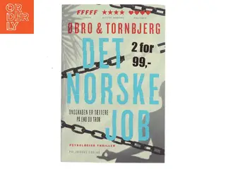 Det norske job : psykologisk thriller af Jeanette Øbro Gerlow (Bog)