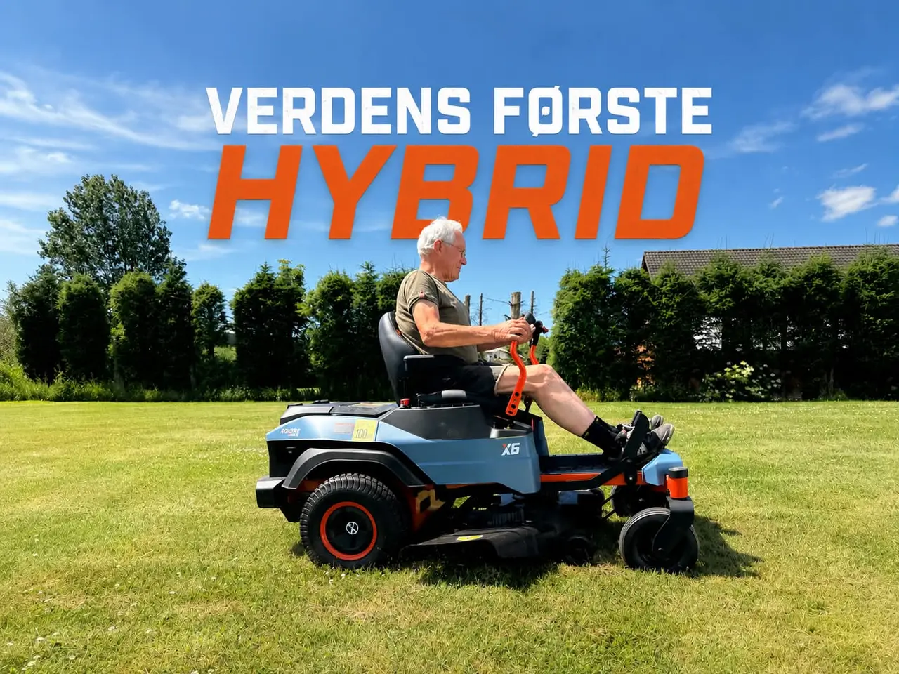 Billede 1 - ZeroTurn plæneklipper på batteri